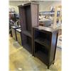 Image 1 : 2 SHELVING UNITS (ONE NEEDS SHELF PEGS)