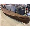 Image 11 : BEAUTIFUL CUSTOM 17' CEDAR STRIP CANOE, HANDCRAFTED BY DAVID BRAFORD IN 1991 WITH OAK TRIM AND