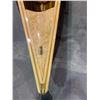 Image 2 : BEAUTIFUL CUSTOM 17' CEDAR STRIP CANOE, HANDCRAFTED BY DAVID BRAFORD IN 1991 WITH OAK TRIM AND