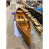 Image 1 : APPROX 13' MAX ANDERSSONS PLYWOOD CANOE, MADE IN SWEDEN WITH OAK PADDLES
