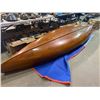 Image 5 : APPROX 13' MAX ANDERSSONS PLYWOOD CANOE, MADE IN SWEDEN WITH OAK PADDLES