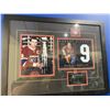 Image 1 : FRAMED PHOTOS OF ROCKET RICHARD  HOCKEY HALL OF FAME 1961