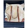Image 2 : BURBERRY TOTE WITH DUST BAG (AUTHENTIC, SOME STAINS)