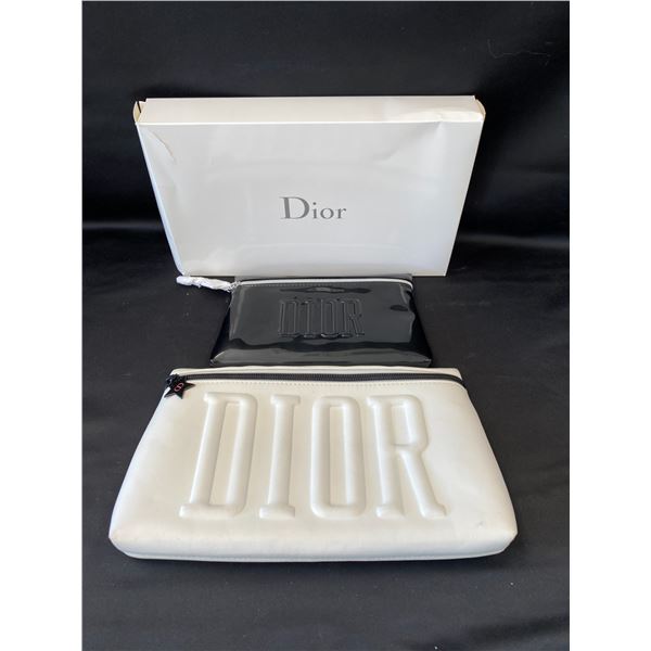 2 DIOR MAKEUP POUCHES (AUTHENTIC)