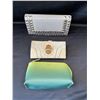 Image 1 : GUESS WALLET, ALDO CLUTCH AND MAKEUP BAG (ALL WITH SOME WEAR)