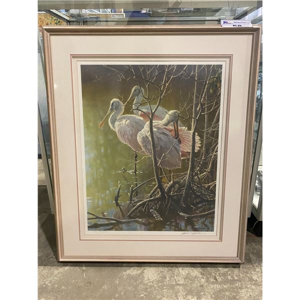 FRAMED & SIGNED LEP 394/500 BY ROBERT BATEMAN WITH COA