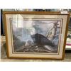 Image 1 : FRAMED & SIGNED LEP 586/950 EAGLE PRINT