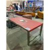 Image 2 : COFFEE TABLE WITH REMOVEABLE CENTER TRAY 48 X 24"