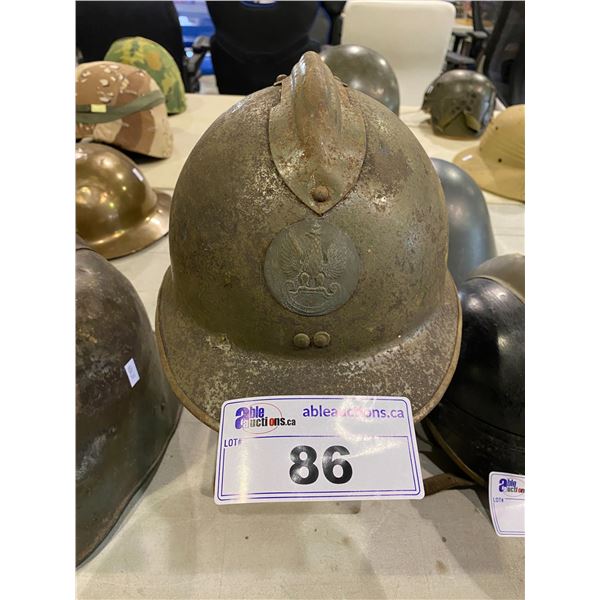 VINTAGE WORLD WAR 1 HELMET