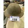 Image 1 : VINTAGE WW2 BRITISH ARMY HELMET
