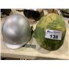 Image 1 : TWO ARMY HELMETS