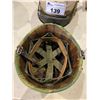 Image 5 : TWO ARMY HELMETS