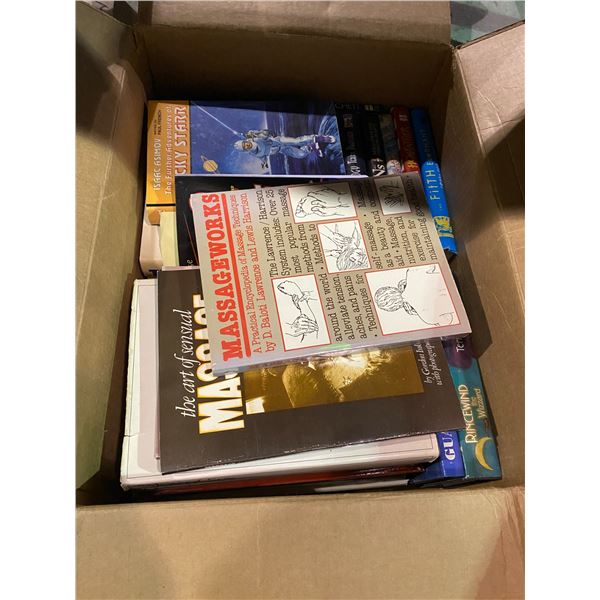 BOX OF MISC BOOKS