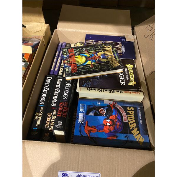 BOX OF MISC BOOKS