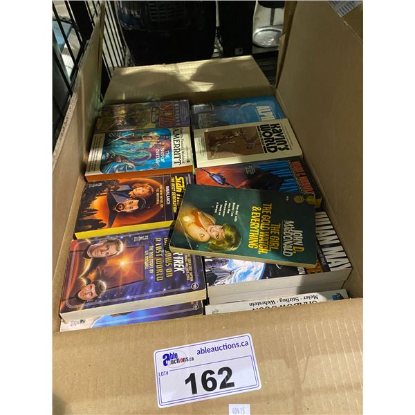 BOX OF ASSORTED PAPERBACK BOOKS