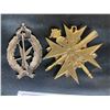 Image 2 : WW1 GERMAN AIR GUNNER BADGE & UNKNOWN ORIGIN MEDAL