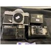 Image 1 : EVERFLASH FUNSHOOTER 70 CAMERA, ROLLEI CAMERA FLASH, POLAROID 3000AF CAMERA,