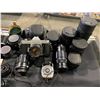 Image 2 : ASAHI PENTAX SPOTMATIC F CAMERA, ACCESSORIES, LENS & TRAVEL CASE