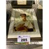 Image 1 : FRAMED VINTAGE BASEBALL PHOTO