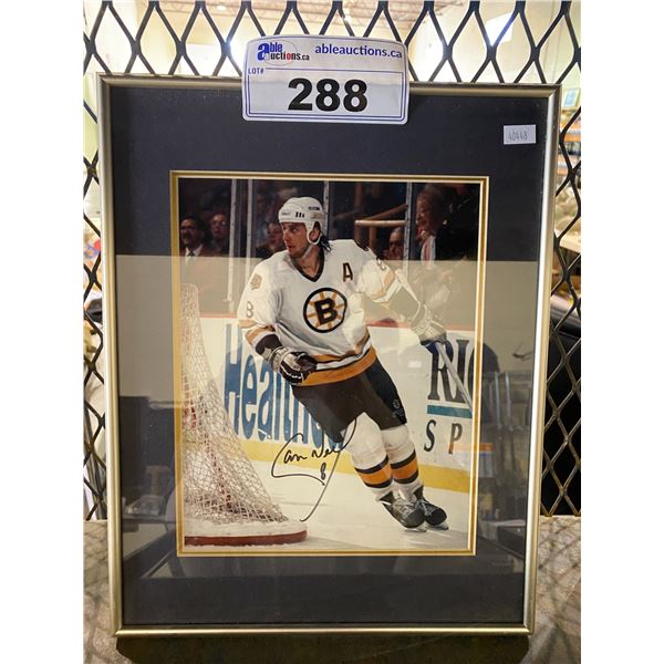 SIGNED CAM NEELY BOSTON BRUINS PHOTO