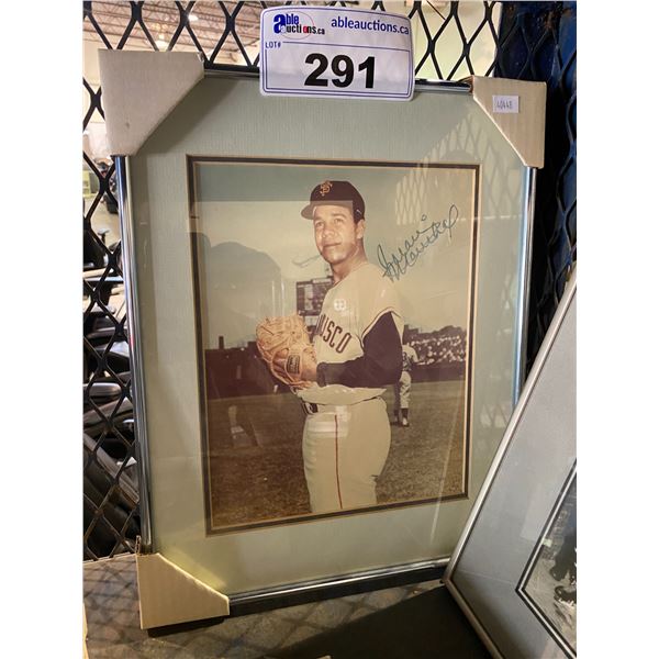 SIGNED SAN FRANCISCO BASEBALL PHOTO