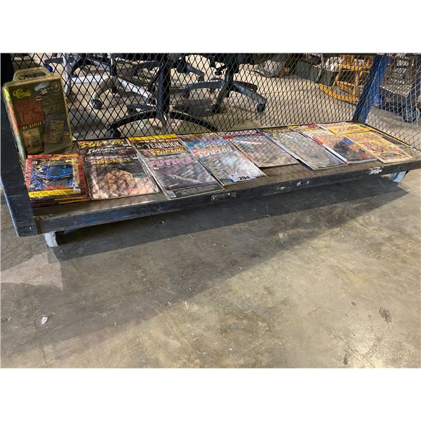 CLASSIC '91 TRIVIA BOARD GAME, MARVEL TRANSFORMERS COLLECTORS COMICS, BIZARRE ADVENTURES, INDIANA