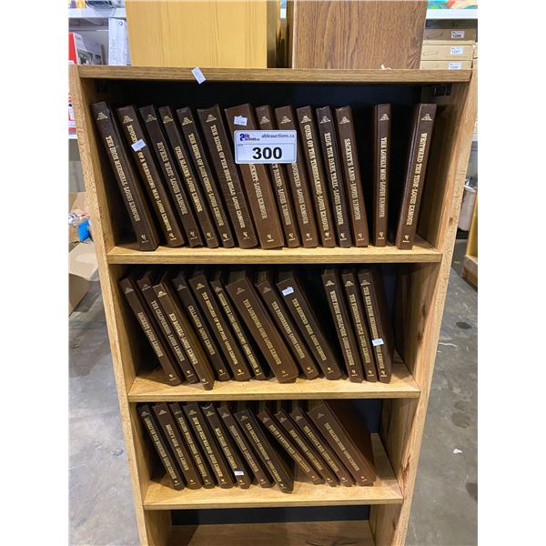 LOUIS L'AMOUR LEATHER BOUND COLLECTORS BOOKS