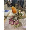 Image 2 : FRANKLIN MINT PORCELAINS (THE CHESTNUT SIDED WARBLER, THE EUROPEAN FINCH, THE PURPLE FINCH,