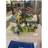 Image 2 : FRANKLIN MINT PORCELAIN COLLECTION (THE BLACK-CAPPED CHICKADE, THE PAINTED BUNTING, THE SISKIN, THE