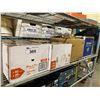 Image 1 : 4 BOXES OF VHS TAPES, VHS CONVERTER, STANTON M203 MIXER, ETC
