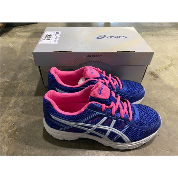 OASICS BLUE PURPLE GEL-CONTEND KIDS SHOES SIZE 6