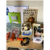 Image 3 : ASSORTED ART SUPPLIES, BLANK CANVAS', PAINT, & MORE