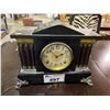 Image 1 : LION ACCENT TABLE CLOCK MADE BY THE E.INGRAHAM CO. BRISTOL CONN USA