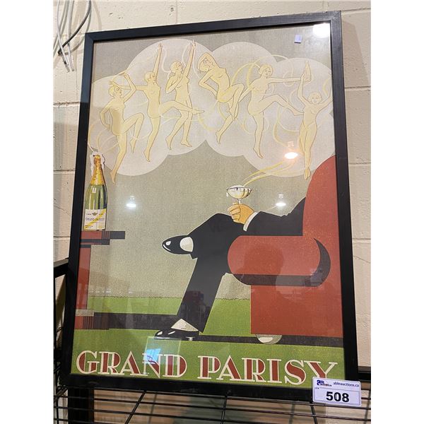 GRAND PARISY FRAMED PRINT