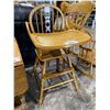 Image 2 : WOODEN HIGHCHAIR