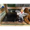 Image 2 : FOLDING CHAIRS, COWBOY BOOTS SIZE 39, ELECTRIC STOVE PLATE, & MORE