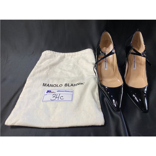 MANOLO BLAHNIK HIGH HEELS SIZE 36 1/2 WITH DUST BAG