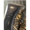 Image 4 : NEW WITH BOX & DUST BAG CHANEL SIZE 36 1/2 PEARL ACCENT HIGH HEELS