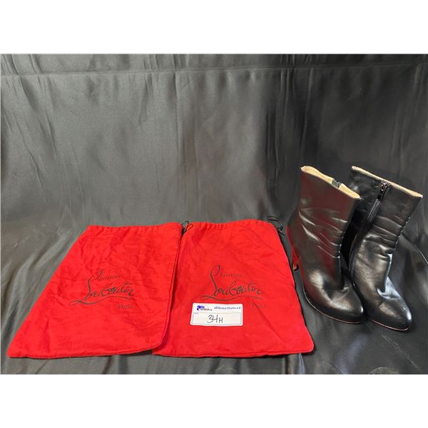 CHRISTIAN LOUBOUTIN SIZE 37 HIGH HEELS WITH DUST BAGS