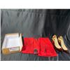 Image 1 : CHRISTIAN LOUBOUTIN SIZE 37 HIGH HEELS WITH DUST BAGS & PARTIAL BOX