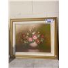 Image 3 : MIRROR & ORIGINAL OIL ON CANVAS FRAMED ART SIGNED BY SALLY