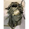 Image 2 : ARMY HELMET, CAMPING SHOVEL, RUBBER TRAINING KNIFE, CAMPING BACKPACK, WW2 BOOK, & MORE