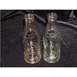 Two 7oz Pepsi-Cola Bottles  #1613409