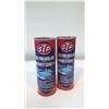Image 1 : Lot of 2 STP Snowmobile Oil Tins