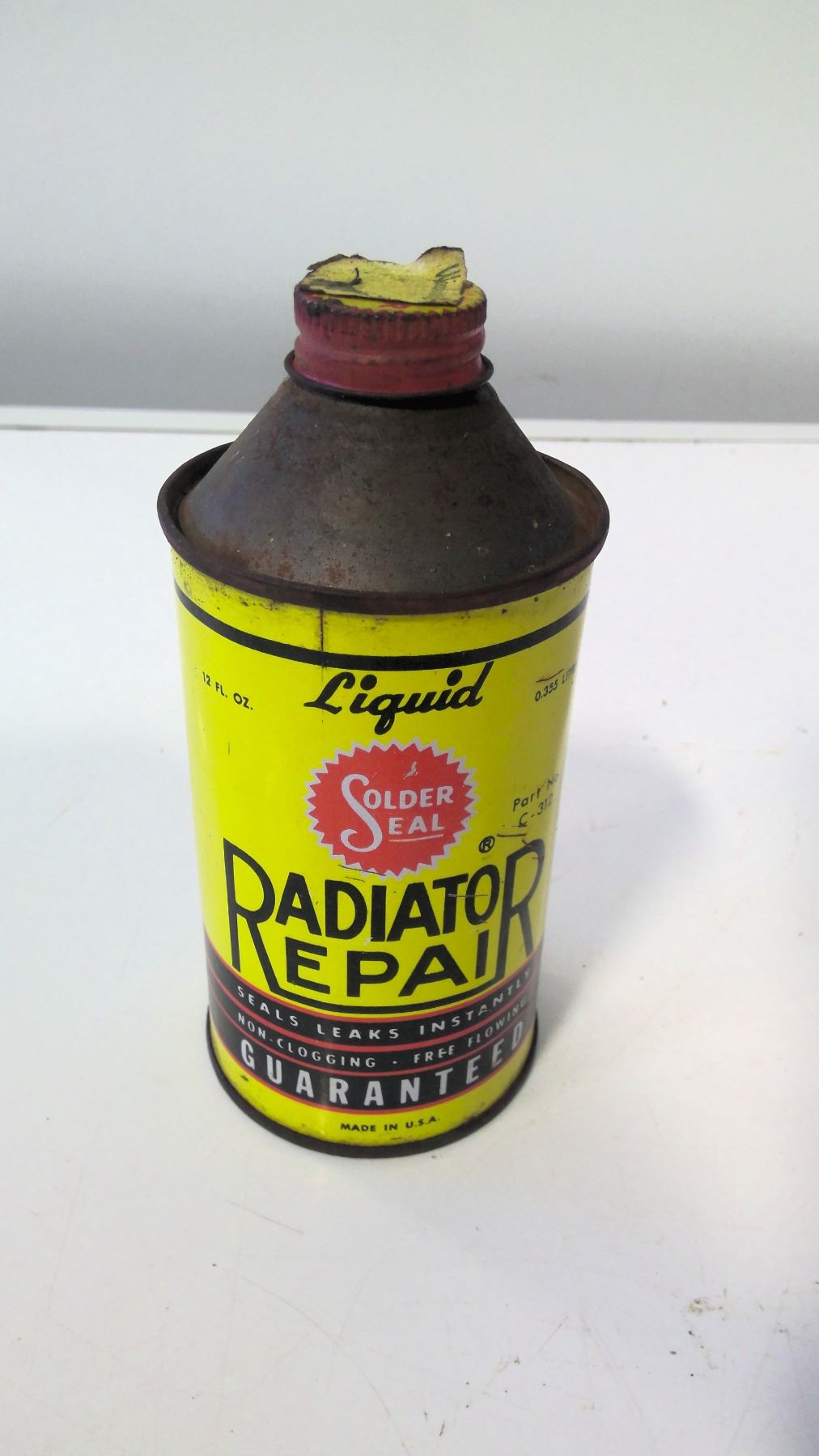 Solder Seal Radiator Repair Tin