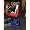 Image 2 : Lot of water line, kitchen faucet, crowbars and more