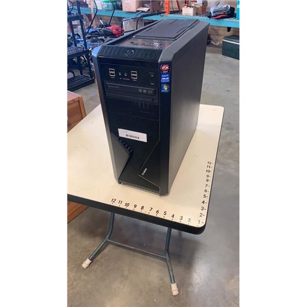 Zalman Z9 computer tower with contents
