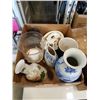 Image 2 : 2 boxes Danish lidded dish, vases and more