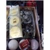 Image 5 : BOX OF CANDLES AND CANDLE HOLDERS