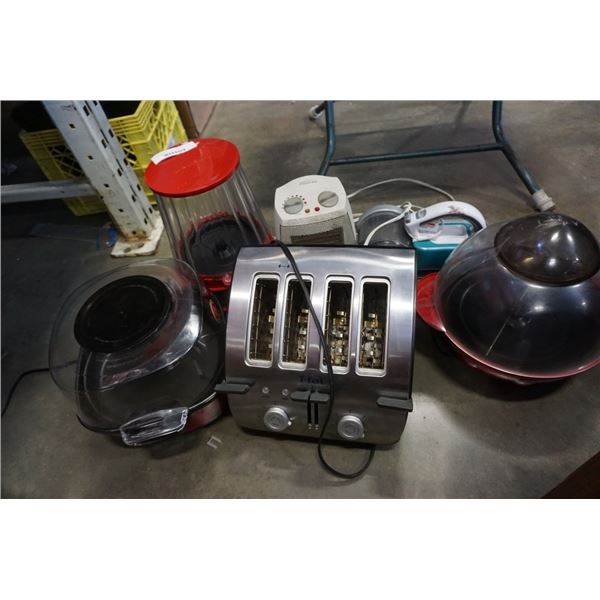 CUISINART POPCORN MAKERS, TFAL TOASTER, CORDLESS VACUUM